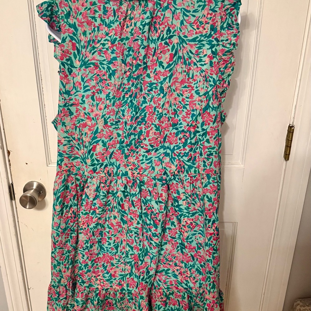 J. Crew Multicolor Floral Cover Up Dress - Picture 2 of 5